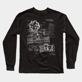 architectural notes Long Sleeve T-Shirt